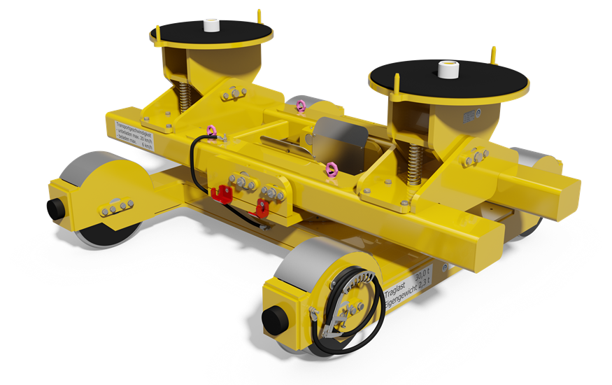 Workshop Bogie for Power Cars / Multiple Units